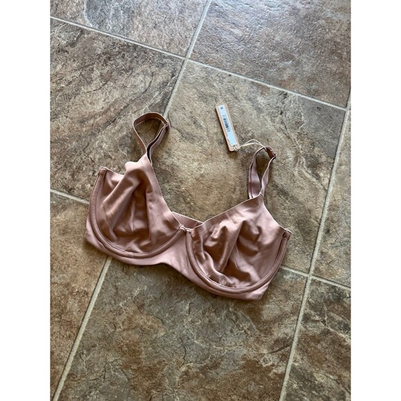Skims Fits Everybody Unlined Demi Bra Sienna Size 32DDD - Picture 6 of 10
